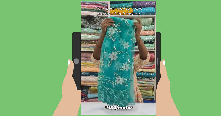 Clearance Sale of Mixed Fabrics